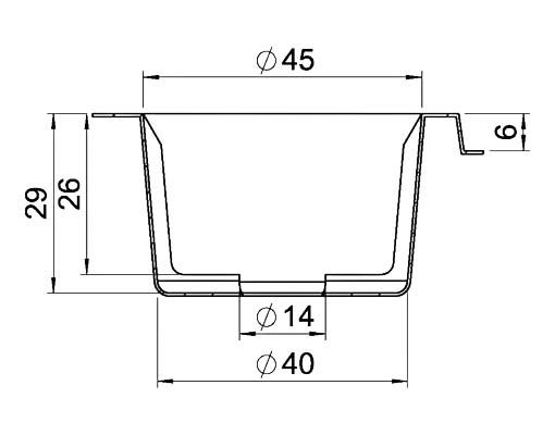 eb40060_Ellepot propagation tray pot size ø40