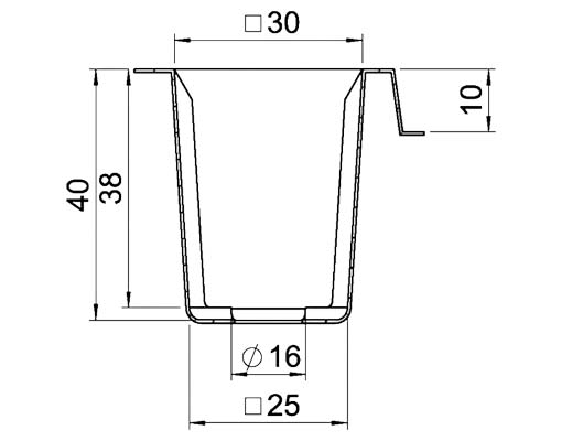 Ellepot propagation tray es25104 pot size Ø25